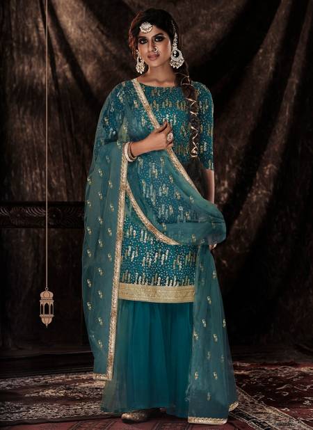 Firozi ARYA NOORANI 4 New Wedding Wear Designer Embroidery Salwar Suits Collection 14001
